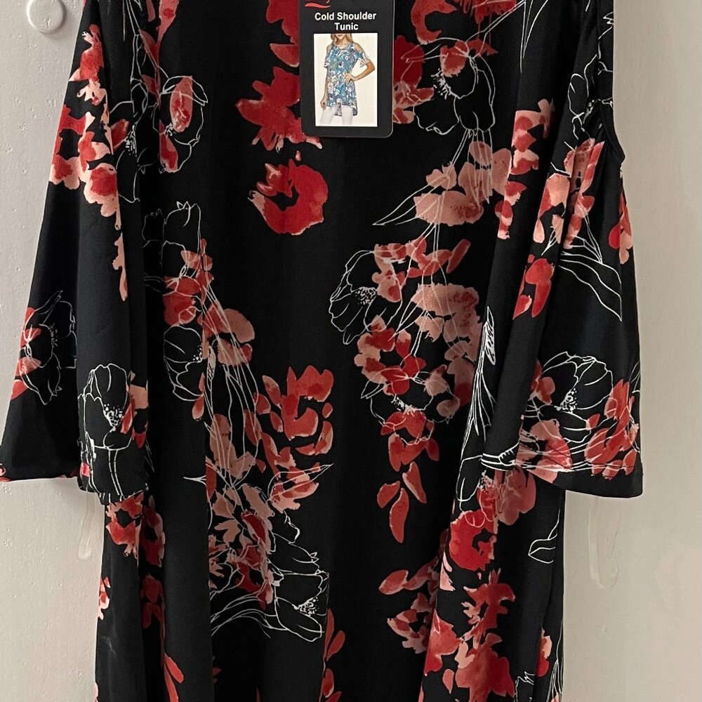 Lildy Cold Shoulder Tunic